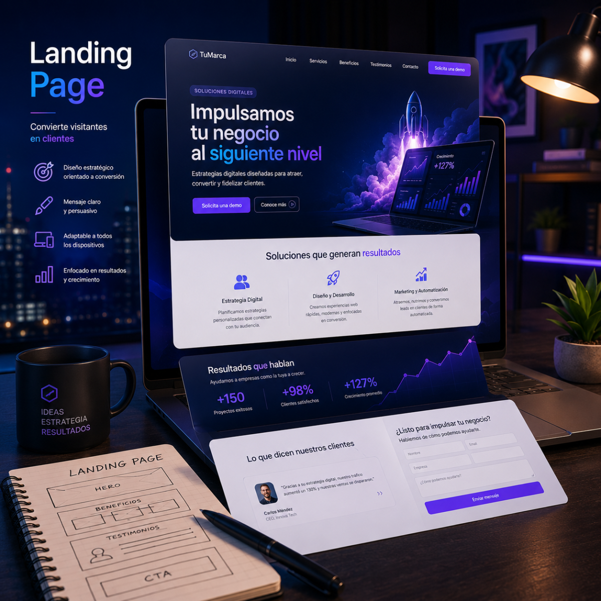 Landing Page