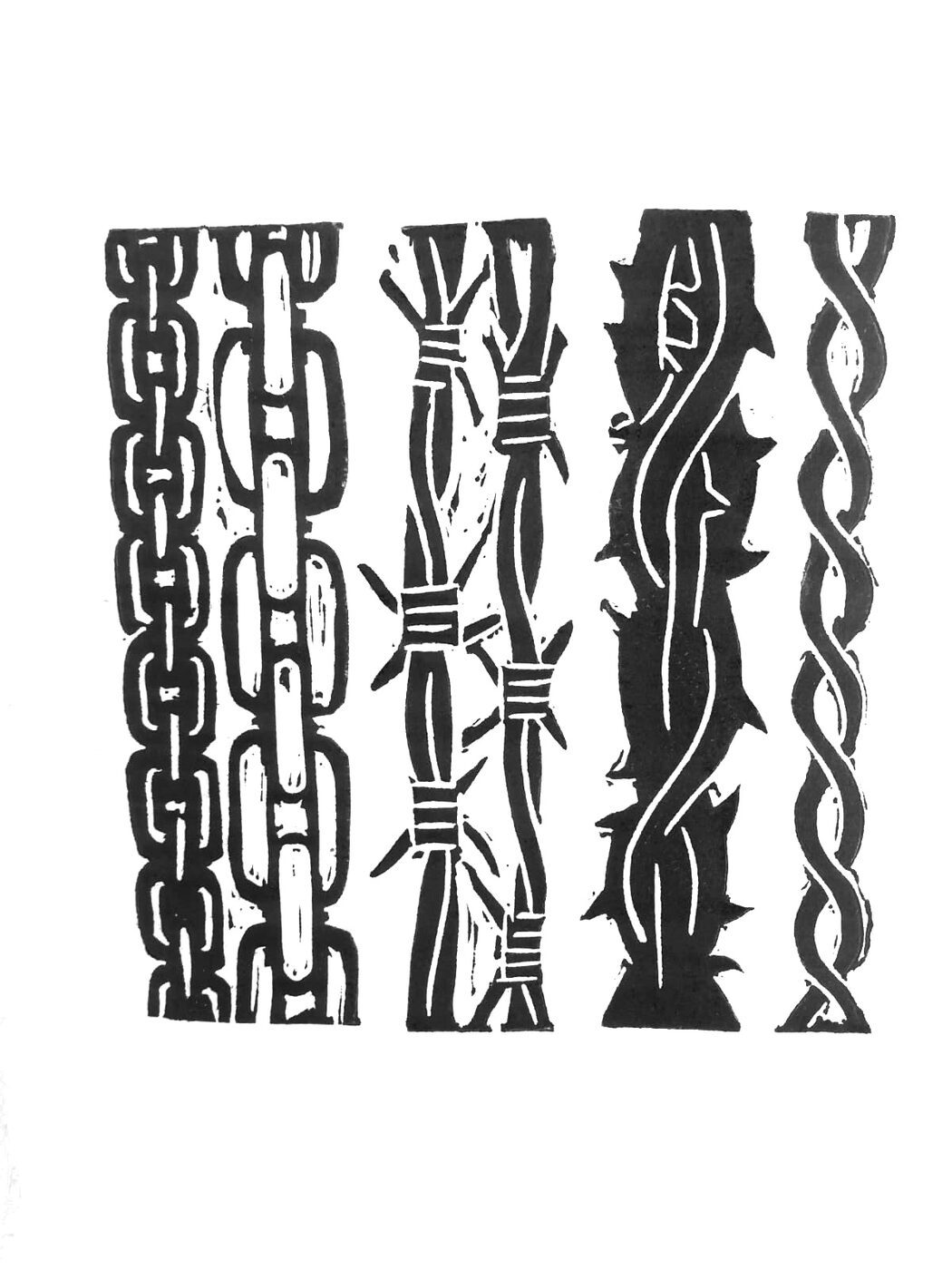 Cadenas y púas