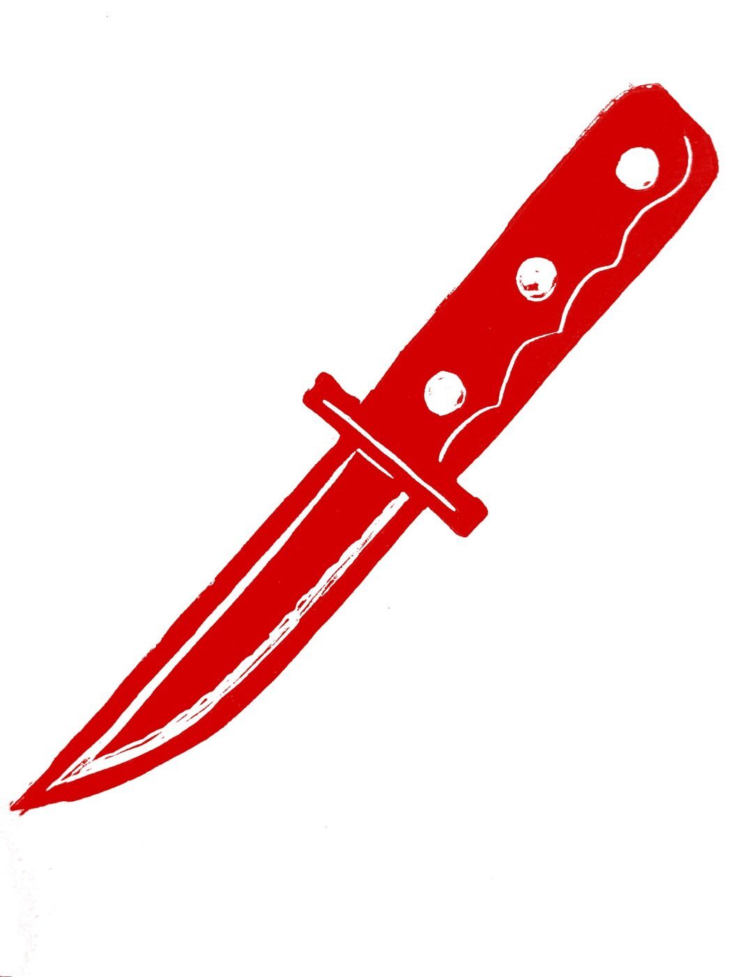 Cuchillo (versión roja)