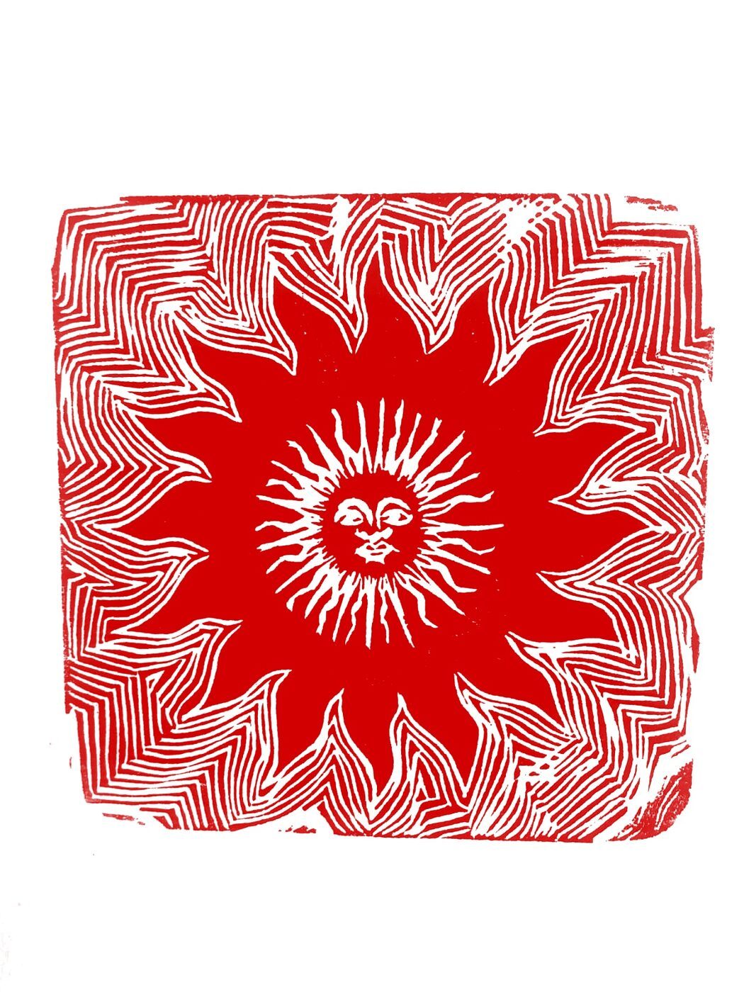 El Sol (versión roja)