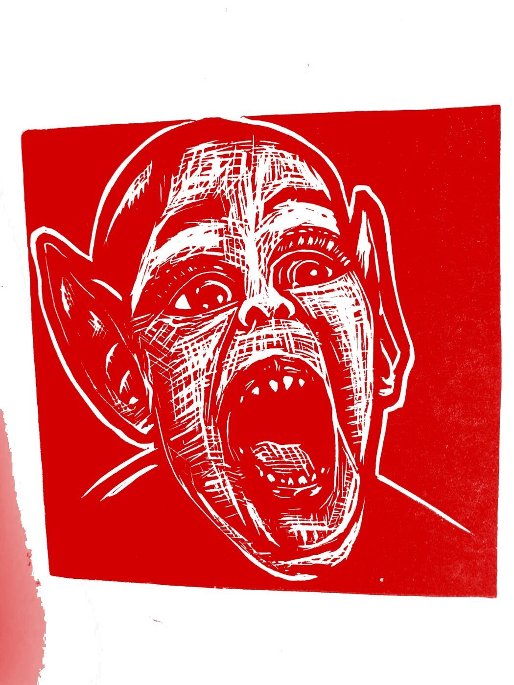 Niño vampiro (versión roja)